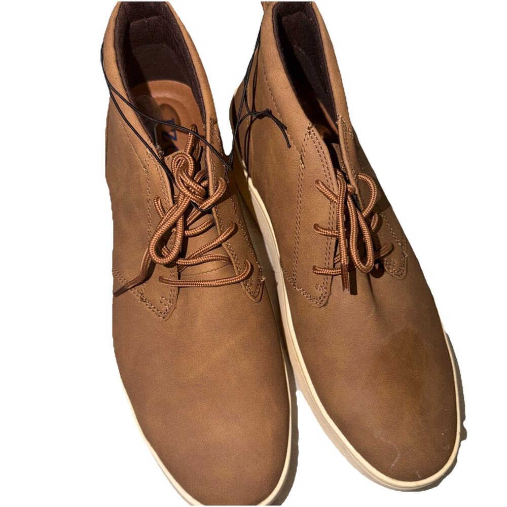 IZOD-Palmer Men's Size 10 Lace-Up-Brown Chukka Boots-1815298-New SRC